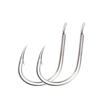 Fishing Hook Koi So High-Carbon Steel Barbed Flat Head Black/White Fishhooks Freshwater Carp Fishing Accessories Tackle - Henan Tenfeng Technology Co., Ltd. - China