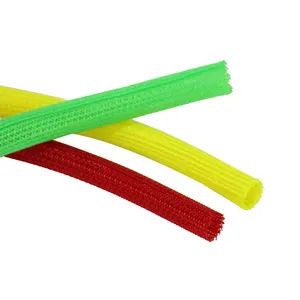 Pet Self-Coiling Sleeve to Protect The Wires and Cables Material Pet Origin China Trademark ZH Specification 3-50mm Type Self-Rolling Braided - Dongguan Zhonghe Electronics Co., Ltd. - China