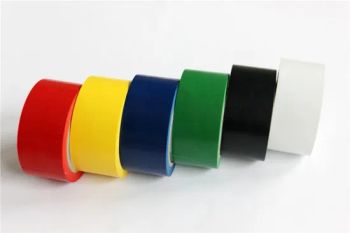 48mm*16m Yellow PVC Floor Caution Tape Region Marking Floor Warning Adhesive Tape - Zhengzhou Lanjing Technology Co., Ltd - China