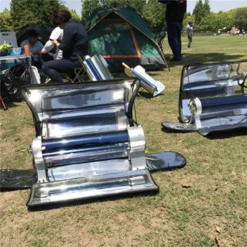 Solar Rice Cooker Origin China Model NO. HY-125 Certification CE Gross Weight 7kgs Net Weight 6.3kgs HS Code 7321190000 Packing Size - Changzhou Raven New Energy Technology Ltd - China