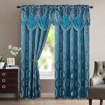 Living Room Gray Blackout Curtain Fabric Curtain Ningbo Mysure Home Customized Finished Curtains - Ningbo Mysure Home Products Co., Ltd. - China