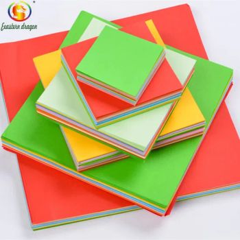 110g Offset Printing Coloured Paper Width 2mm Quality A Moisture 7% Weight 157g GSM 80-300GSM HS Code 48101900 Pulp Style Virgin - Qingdao Eastern Dragon Pulp& Paper Co., Ltd. - China