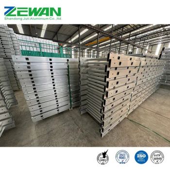 Fixed Scaffolding Aluminium Ladders Profiles Safety Household Aluminum Straight Step Ladder Factory - Shandong Juli Aluminium Co., Ltd. - China