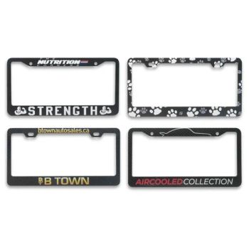 Factory Direct Price Customized Logo UV Pattern Sublimation Aluminum United States Stainless Steel License Plate Frames - Xiamen Homer Trading Co., LTD - China