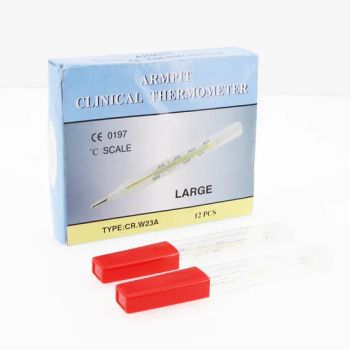 Medical Glass Fahrenheit Celsius Armpit Clinical Thermometer - ALL PRO CORPORATION - China