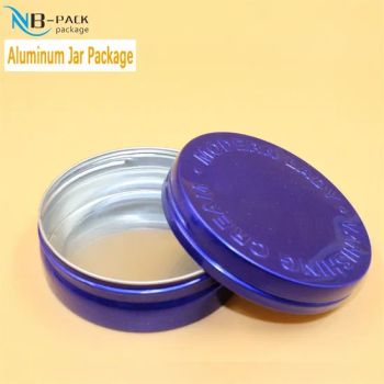 50ml Aluminum Cosmetic Packaging Jar Black - Ningbo Pack Imp. & Exp. Co., Ltd. - China