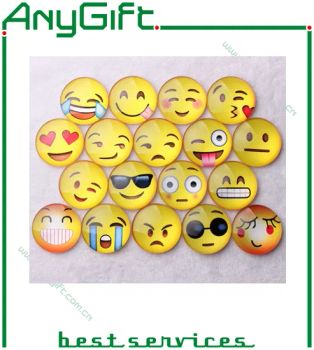 Emoji Crystal Glass Fridge Magnet Style Modern Trademark AG Model NO. AG Logo Customized Size Customized Usage Decoration - Anygift Promotions Limited - China