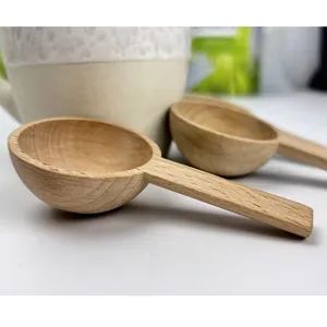 Eco-Friendly Bamboo Measuring Spoons for Baking or Coffee MOQ 10000 Sample Free Origin China Model NO. Linca-a HS Code 4823691000 - Qingdao LAFU Packaging Technology Co., Ltd - China