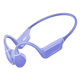 Latest Design Bone Conduction Earbuds Wireless Stereo Headphones Bluetooth Headset Sweatproof Ipx5 Sports Earphones Purple Es-998PRO - Shenzhen Xinshuoya Electronics Co., Ltd - China