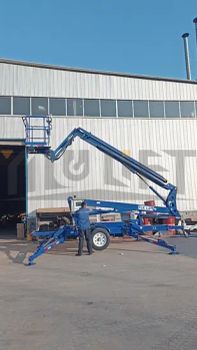Hydraulic Towable Boom Lift with CE Certification for Bridge Inspection. - Qingdao Yilu Intelligent Equipment Co., Ltd. - China