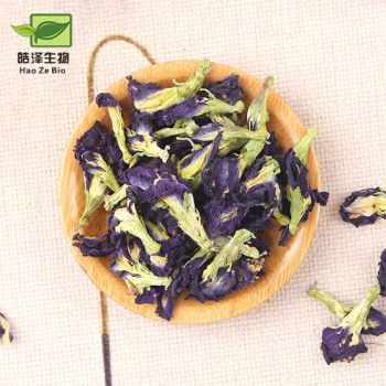 Factory Price Butterfly Pea Flower Dried Flower Tea Wholesale Blue Butterfly Pea Flower - Xi'an Haoze Biotechnology Co., Ltd. - China