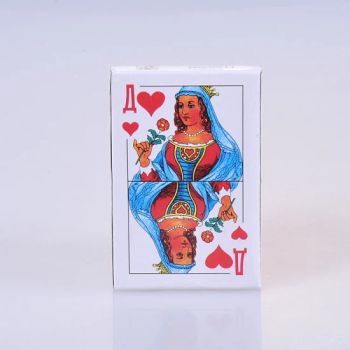 New Products Style Plastic or Paper Russia Poker Custom Logo Playing Cards - Yiwu Tiger Playing Cards Co., Ltd. - China