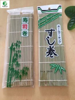 Eco-Friendly Bamboo Sushi Mat Rolling Mat Sushi Tools with OPP Packing - Huaihua Jianting Bamboo Co., Ltd. - China