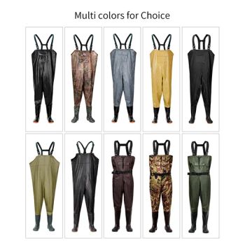 Fishing Chest Waders for Men with Boots Mens Womens Hunting Bootfoot - Jiangsu Baizhou Safety Technology Co., Ltd. - China
