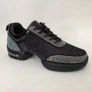 Designer Diamond New Fashion Woman Dance Sneaker Flexible Split Sole Dance Shoes Line Dance Shoes Jazz Shoe - INNER MONGOLIA BENIS COMMERCIAL AND TRADE CO., LTD. - China