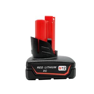 3ah M12-6 Cells 18650 Replacement Lithium Battery Pack Suitable for 2553 - 20 M12 Fuel Brushless Impact Drills - Shenzhen Richlight Technology Co., Ltd. - China