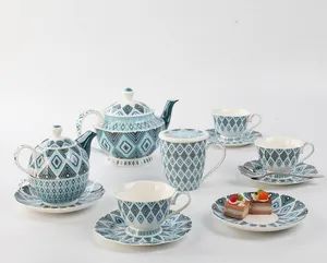 New Bone China Teaset for One Wholesale Origin China Trademark topsan Model NO. SHS7506 HS Code 6911101900 Specification 4 pcs - Guangxi Sanhuan Enterprise Group Holding Co. Ltd - China