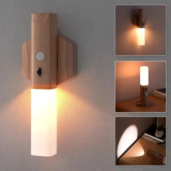 Rechargeable 3 in 1 LED Emergency Wall Lights Magnet Motion Sensor LED Light - Ningbo Sunray Commodity Co., Ltd - China