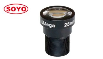 25mm 2/3" 5.0 Megapixel Low Distortion Lenses Machine Vision Fa <0.3% None Distortion Industrial Face Recognition 4K Camera CCTV Lens - Soyo Security Co., Ltd. - China