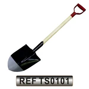 Carbon Steel Shovel with Wooden Handle (TS0101) - Toyar Hardware Co., Ltd - China
