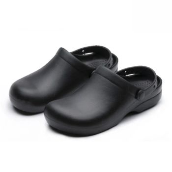 Black Waterproof Anti-Oil Non-Slip Chef Safety Shoes - Wayto Trade Co., Ltd. - China