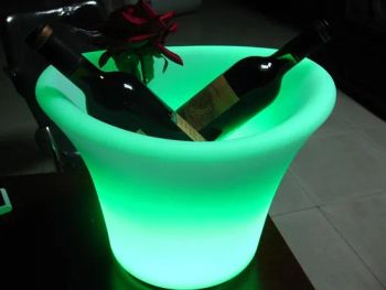 Outdoor Waterproof Shinning Battery Rechargeable LED Bar Ice Bucket Furniture for Club - Guangzhou Geliang Lighting Technology Co., Ltd. - China