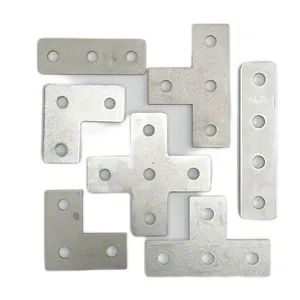 High Quality Unistrut Pre Galvanized Flat Pad Plate Fitting for Strut Channel - Suzhou Metal (BIM) Technology Co.,Ltd - China