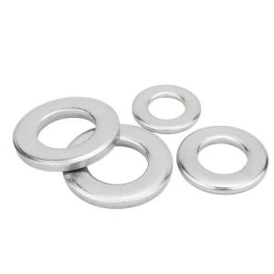 ASTM F436 SAE Uss Round Washers 304 Stainless Steel DIN 9021 Large Metal Flat Gasket Plain Washers - T&Y Hardware Industry Co., Ltd. - China