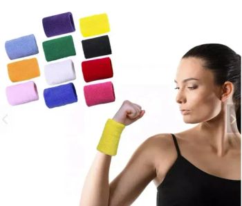 Customized Logo Cotton Elastic Carpal Tunnel Wrist Support Belt Terry Towel Sweatband Tennis Sports Wristbands - Xiamen Js Sport Leisure Trading Co., Ltd - China
