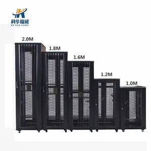 22u 27u 32u 42u High Quality Standing Glass Door Network Steel Server Telecommunication Rack Tray Stock Network Cabinets - Shenyang Kehua Fuwei Industrial Equipment Manufacturing Co., Ltd. - China