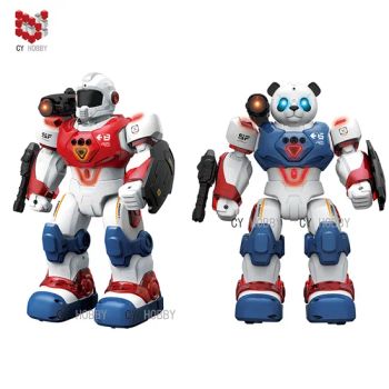 Machine Toys Intelligent Voice Robot Mechwarrior Project for Children Toy Robot with Gesture Induction Programming RC Robot Children Gifts Toy Juguetes - Shantou Cy Hobby Toy Factory - China