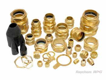 25 mm Brass Double Compression Cable Gland, For Industrial, IP44 - Industrial Electricals - India