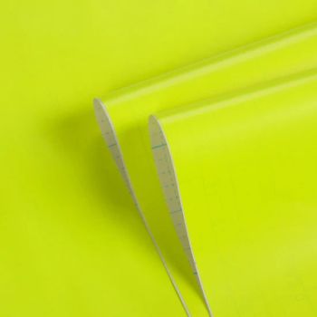 House Decoration Interior Fluorescence Green Color Peel and Stick Self Adhesive Wallcover Wallpaper - Shanghai Jinyi Self-Adhesive Material Co., Ltd. - China