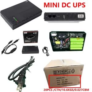 10400mAh DC UPS 240VAC Mini UPS 18W 36W Mini DC UPS Power Bank for Cell Phone - Zhejiang TTN Electric Co., Ltd. - China