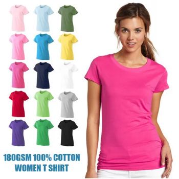 Women's Casual Basic Summer Tops Tight Solid Color T Shirts Size XL Origin China Pattern Plain Season Summer Technics - Yancheng Yunqian Apparel Co.,Ltd - China