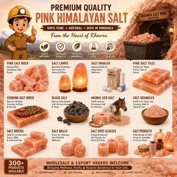 Pink Himalayan Salt - Khewra - Pakistan