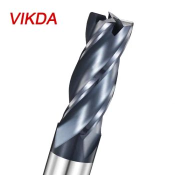 Solid Carbide End Mill HRC60 Machining Round Corner Radius 4 Flute Milling Cutter - Shenzhen Victor Precision Technology Co., Ltd. - China