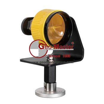 Black Anodized Swiss-Style L-Bar Monitoring Prism (64mm) for Surveying Instruments, Theodolites, Total Stations, Laser Scanners, Laser Trackers - Geomaster Group - China