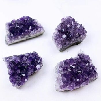 Authentic Uruguayan Amethyst Cluster Raw Geode Slices Natural Mineral Decor Crystal Ornament - Haifeng Alaric Inc - China