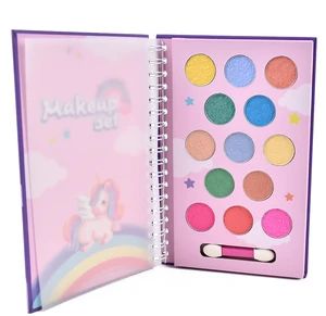 Non-Toxic Washable Kids Eyeshadow Palette in Vibrant Colors Finish Natural Target Area Face Trademark Akiaco Ingredient - Guangdong Akia Technology Co., Ltd. - China