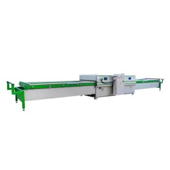 Full Automatic Double Position Vacuum Laminating Machine Will Cover All Kinds of PVC Film on Cabinet Doors, Sliding Doors, Cabinets, and Other Board Furniture - Shandong Guandiao CNC Equipment Co., Ltd. - China