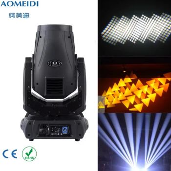 380W Gobo Sharpy Beam Dye 3in1 Moving Head Stage Lights - Guangzhou Ao Mei Di Stage Lighting Equipment Co., Ltd. - China