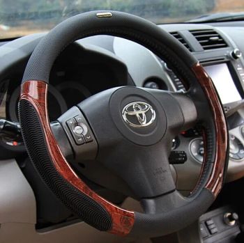 Stylish Bt 7243 Car Wash Steering Wheel Covers for Comfort Brand Best Origin Ningbo Type All-match Trademark Best Material - Ningbo Pengzhan AUTO Accessories Co., Ltd. - China