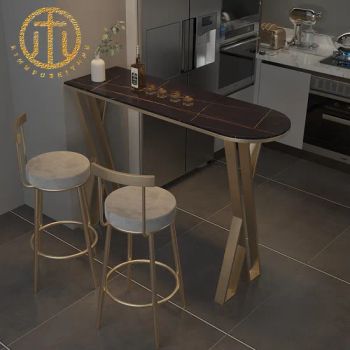 European Living Room Bar Table Black Dining Room Bar Table - Hebei Ximu Furniture Sales Co., Ltd. - China