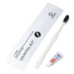 Biodegradable Travel Toothbrushes Disposable Blue Colours Toothbrush - Henan Soulu Trading Co., Ltd. - China