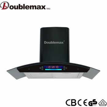 3 Speed Twin Motors Commercial Kitchen BBQ Range Hoods Origin China Colour Black Noise 41-50dB Speed 3 Speed HS Code 841460 - Zhongshan Doublemax Electrical Appliances Co., Ltd. - China