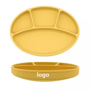 Baby Feeding Gift Silicone Bowl Water Proof Bibs Suction Dinnerware Sets - Skylark Network Co., Ltd. - China