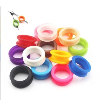Custom Silicone Gasket Washer Hair Pet Scissors Silicone Finger Rings Pet Grooming Scissors Anti Slip Silicone Finger Inserts Silicone Scissor Accessories - QINGDAO GOFAI RUBBER & PLASTIC PRODUCTS CO., LIMITED - China