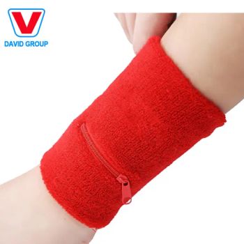Promotional Sport Products Sweatbands Cotton Wristbands - Shanghai David International Trade Co., Ltd. - China
