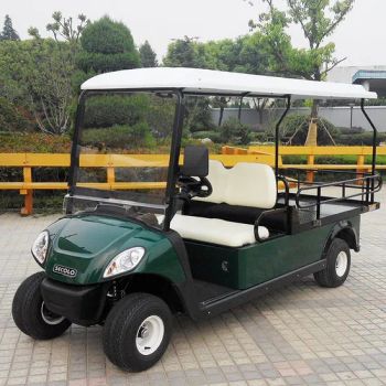 Electric Shuttle a/B Cargo Deck Utility Vehicle Golf Carts Seats 1-2 Color White Motor AC 5kw Origin China Range 80-100 - Wuxi HIO Special Vehicle Co., Ltd. - China